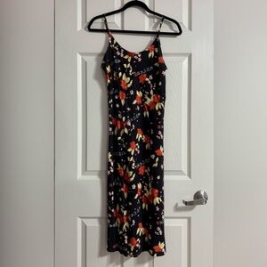 Vintage Kahala Floral Sleeveless Dress